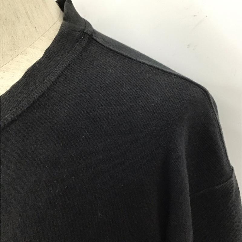 バーバリーロンドン Burberry London カットソー 長袖 長袖カットソー クルーネックカットソー ロングスリーブカットソー プリントTシャツ M プリント 白 / ホワイト / X 黒 / ブラック /  メンズ USED 古着 中古 10110390