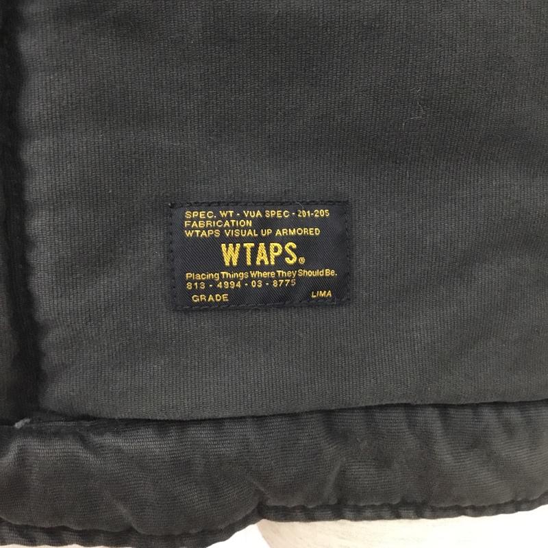 ダブルタップス WTAPS ジャケット、上着 ジャンパー、ブルゾン 112gwdt-jkm06 11AW クロスボーンミリタリージャケット アウター ジップアップジャケット 3 無地 黒 / ブラック / メンズ USED 古着 中古 10109371