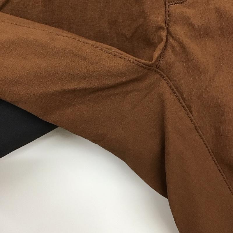 モンベル mont-bell パンツ ワークパンツ、ペインターパンツ 1105683 ガイドパンツライト ワイドパンツ ストレッチパンツ XS 無地 黒 / ブラック / X 茶 / ブラウン / メンズ USED 古着 中古 10129842