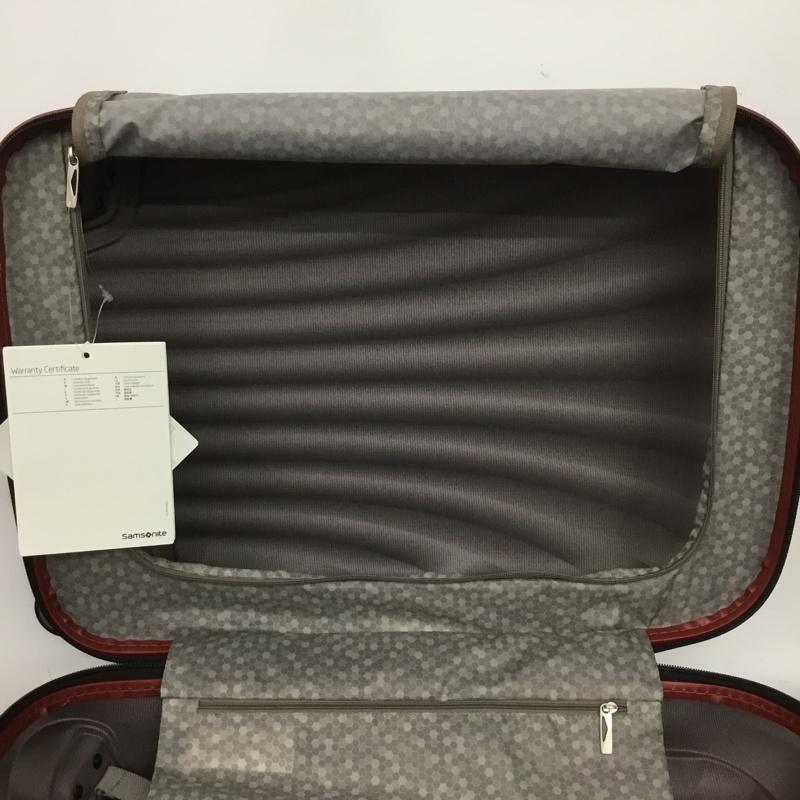 サムソナイト Samsonite スーツケース、トランク スーツケース、トランク V22 00302 コスモライト TSAロック ロゴ、文字 赤 / レッド / メンズ USED 古着 中古 10147501