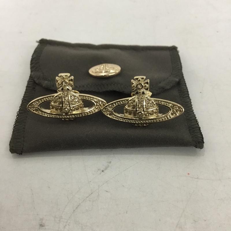 ヴィヴィアンウエストウッド Vivienne Westwood アクセサリー ピアス 両耳用 箱有 金 / ゴールド / レディース USED 古着 中古 10133093