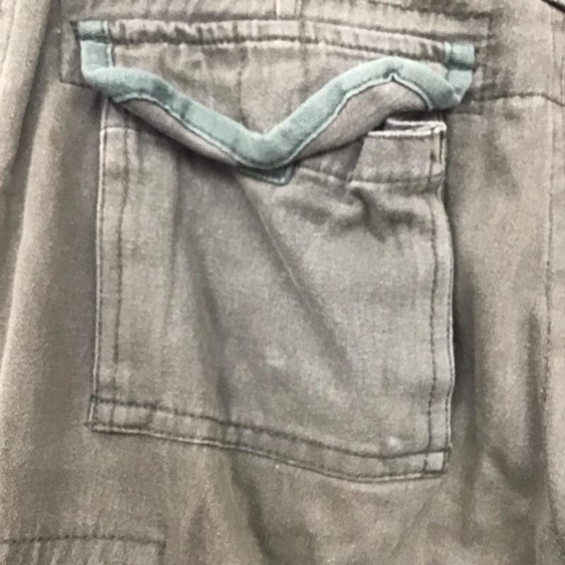 アバクロンビーアンドフィッチ ABERCROMBIE&FITCH パンツ ワークパンツ、ペインターパンツ ワークパンツ カーゴパンツ ワイドパンツ M 無地 カーキ / カーキ / メンズ USED 古着 中古 10130690