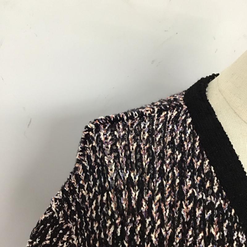 ザラ ZARA ジャケット、上着 ジャケット、ブレザー 3597 104 330 ニットジャケット L 無地 マルチカラー / マルチカラー / レディース USED 古着 中古 10114637