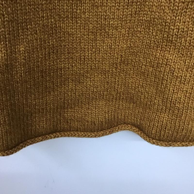 ジェイクルー J.CREW ニット、セーター 長袖 長袖ニットカットソー タートルネック セーター M 無地 橙 / オレンジ / メンズ USED 古着 中古 10135907