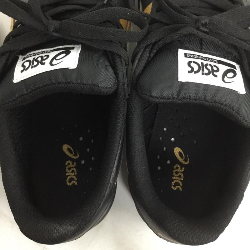 アシックス ASICS スニーカー スニーカー 1201B048 JAPAN PRO 28cm 28.0cm ロゴ、文字 黒 / ブラック / X 金 / ゴールド / メンズ USED 古着 中古 10139209
