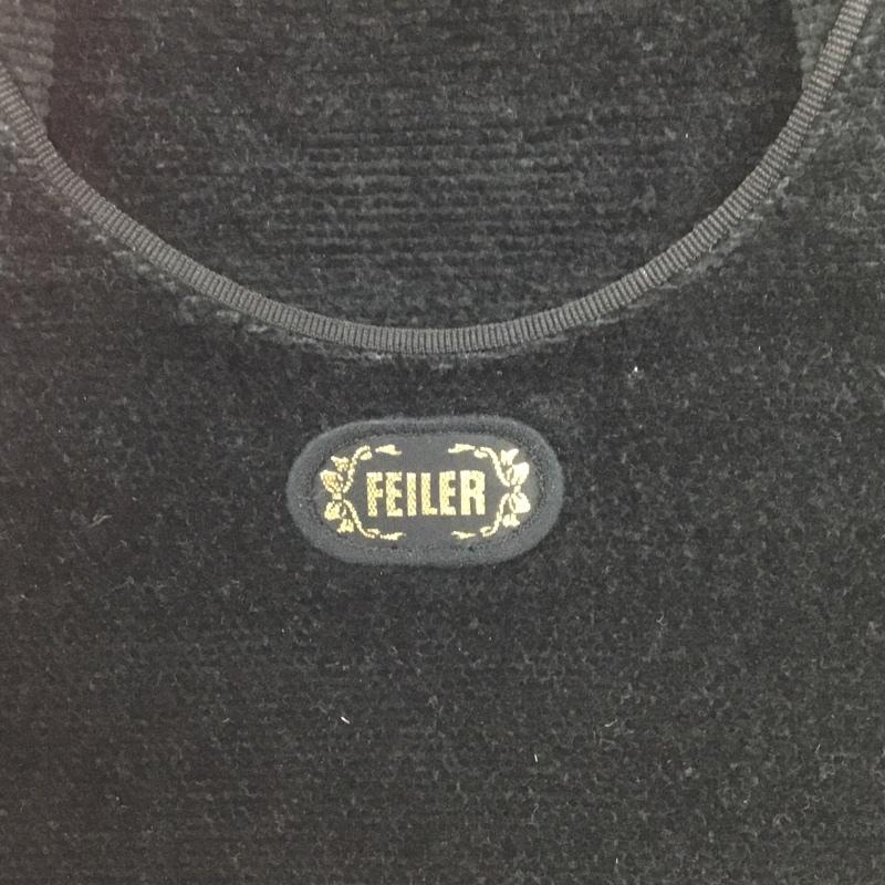 フェイラー feiler ハンドバッグ ハンドバッグ ロゴ、文字 黒 / ブラック / レディース USED 古着 中古 10132042