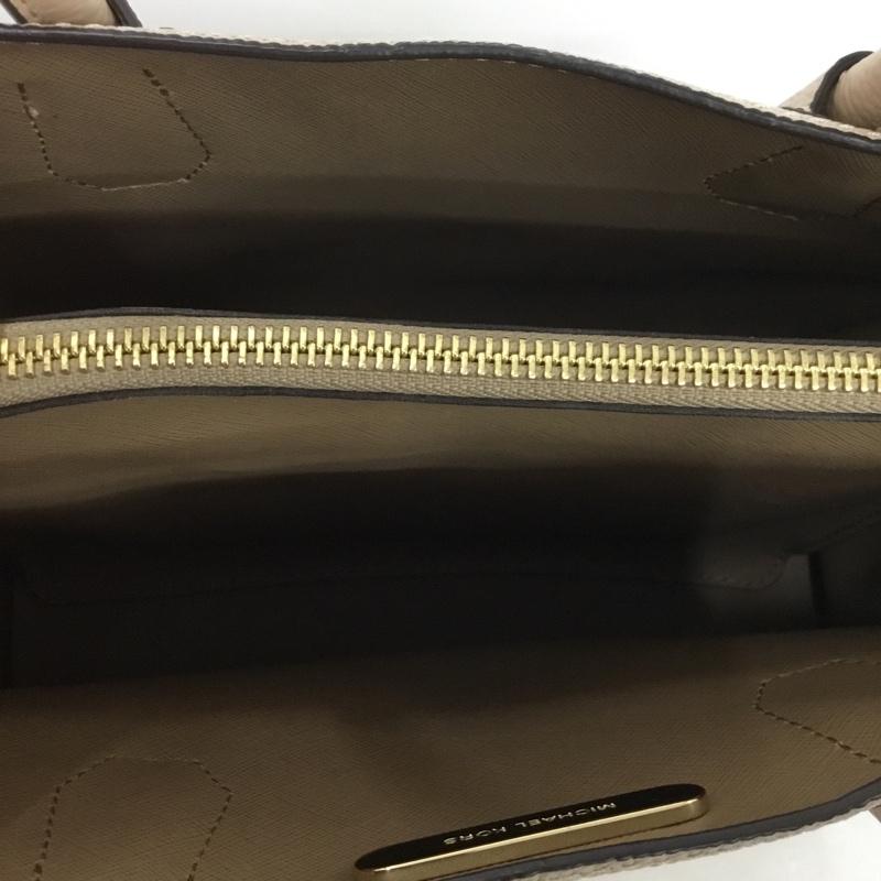 マイケルコース MICHAEL KORS ハンドバッグ ハンドバッグ 30F6GM9T2L 2WAY ショルダーバッグ スクエアバッグ ロゴ、文字 桃 / ピンク / レディース USED 古着 中古 10133304