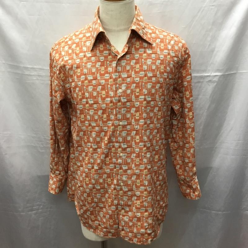 23区オム 23区HOMME シャツ、ブラウス 長袖 長袖シャツ カラーシャツ 長袖カットソー プリントシャツ プリント マルチカラー / マルチカラー / メンズ USED 古着 中古 10113554