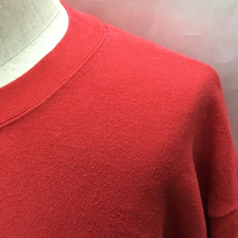 古着 USED トレーナー 長袖 90s usa製 spiritualball blackyankees 長袖トレーナー スウェット ロゴ、文字 赤 / レッド / メンズ USED 古着 中古 10116168