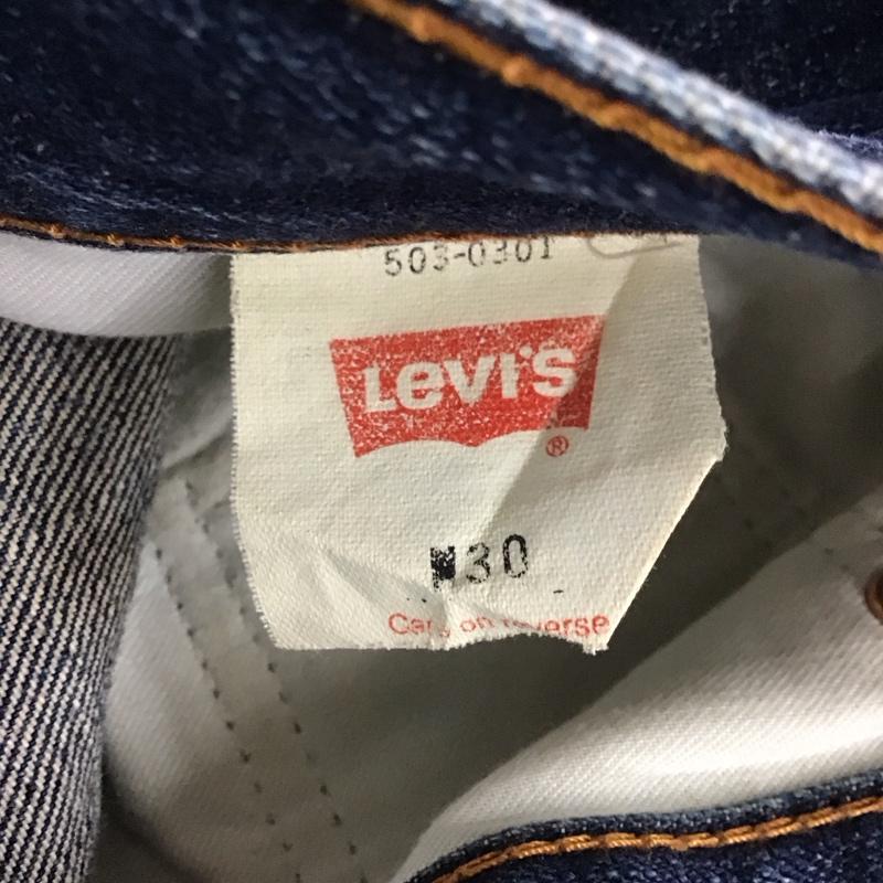 リーバイストラウスアンドコー Levi Strauss & co. パンツ デニム、ジーンズ デニムパンツ ワイドパンツ カジュアルパンツ 30インチ 無地 インディゴ / インディゴ / メンズ USED 古着 中古 10135458