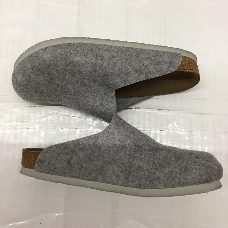 ビルケンシュトック BIRKENSTOCK サンダル サンダル フェルト ルームシューズ 23 23.0cm 無地 灰 / グレー / レディース USED 古着 中古 10116049
