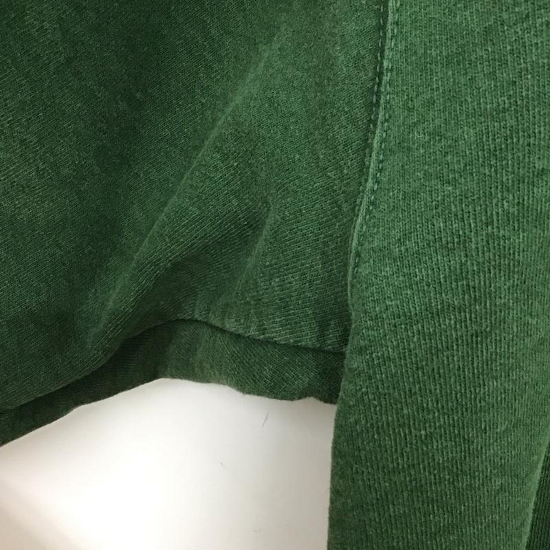 古着 USED トレーナー 長袖 長袖トレーナー スウェット クルーネック プルオーバー XL ロゴ、文字 緑 / グリーン / メンズ USED 古着 中古 10137305