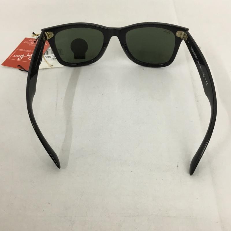 レイバン Ray-Ban めがね・サングラス サングラス RB2140-F WAYFARER カラーレンズ ケース付き ロゴ、文字 黒 / ブラック / メンズ USED 古着 中古 10129410