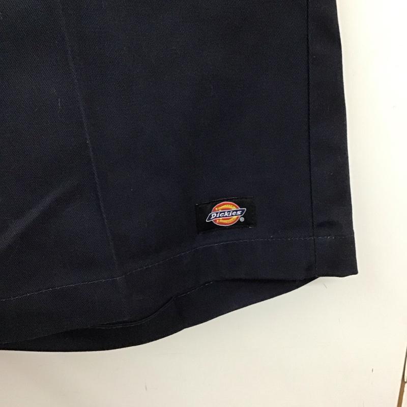 ディッキーズ Dickies パンツ ショートパンツ 42283dn ワークショーツ ハーフパンツ ショートパンツ 30インチ 無地 紺 / ネイビー / メンズ USED 古着 中古 10134578