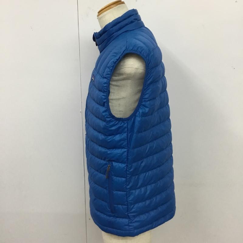 パタゴニア patagonia ベスト ベスト 84621FA12 ダウン L ロゴ、文字 青 / ブルー / メンズ USED 古着 中古 10119744