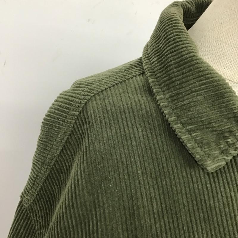 ザラ ZARA ジャケット、上着 ジャケット、ブレザー コーデュロイジャケット XS 無地 カーキ / カーキ / レディース USED 古着 中古 10121565