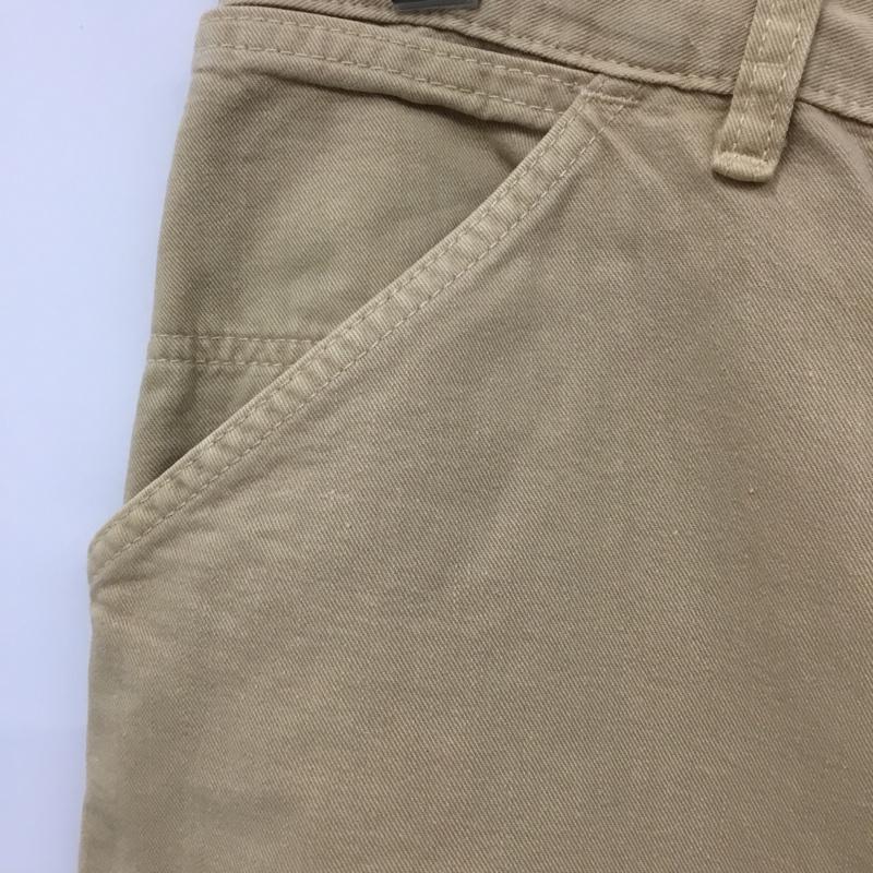 カーハート Carhartt パンツ ワークパンツ、ペインターパンツ ワイドパンツ カジュアルパンツ ワークパンツ 31インチ ロゴ、文字 ベージュ / ベージュ /  メンズ USED 古着 中古 10122337