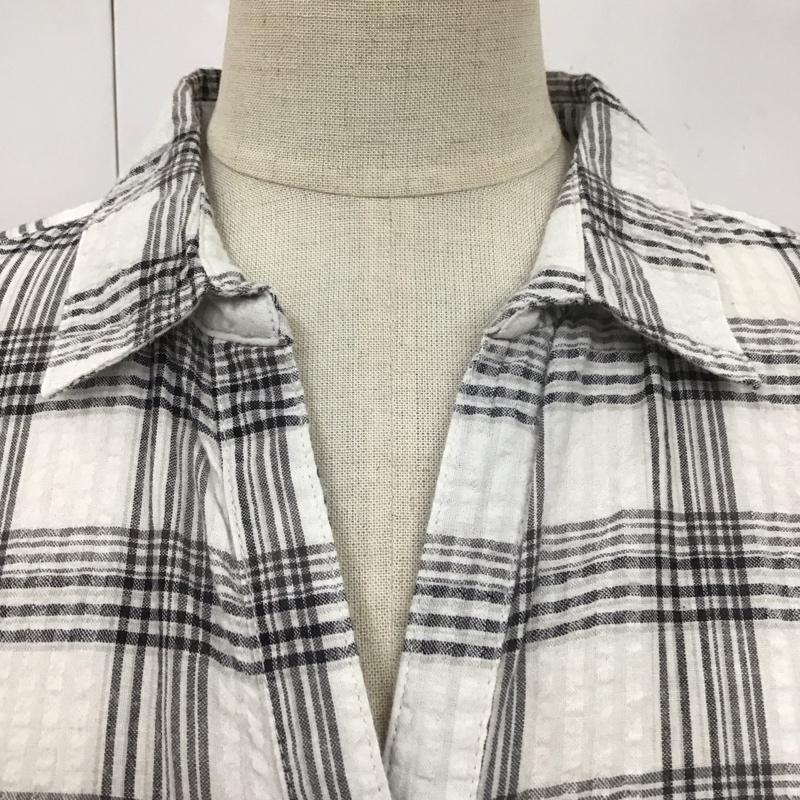 アルシーヴ archives ワンピース ロングスカート 長袖シャツワンピース カラーシャツワンピース ロングワンピース M チェック マルチカラー / マルチカラー / レディース USED 古着 中古 10110288
