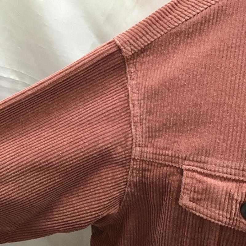 ザラ ZARA ジャケット、上着 ジャケット、ブレザー コーデュロイジャケット ポケットジャケット カジュアルジャケット L 無地 えんじ / ワインレッド / レディース USED 古着 中古 10118552