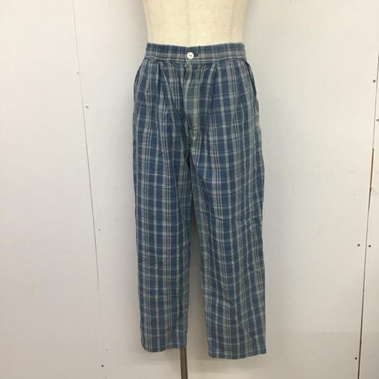 ジャーナルスタンダード レリューム JOURNAL STANDARD relume ボトムス ボトムス イージーパンツ コットン L チェック 青 / ブルー /  メンズ USED 古着 中古 10123017