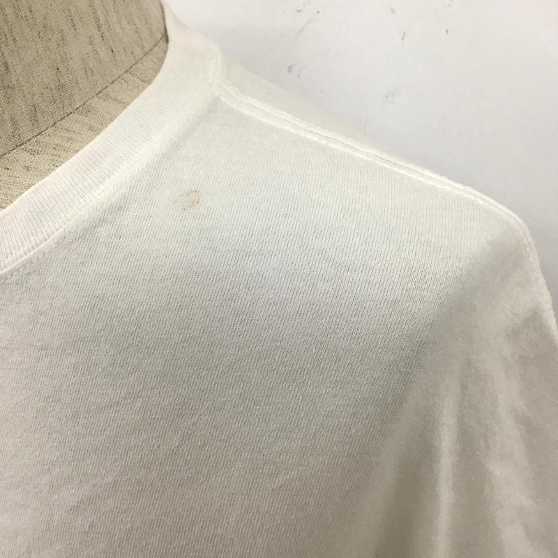 フリークスストア FREAK S STORE Tシャツ 半袖 半袖カットソー プリントTシャツ クルーネックカットソー S プリント 白 / ホワイト /  メンズ USED 古着 中古 10111648