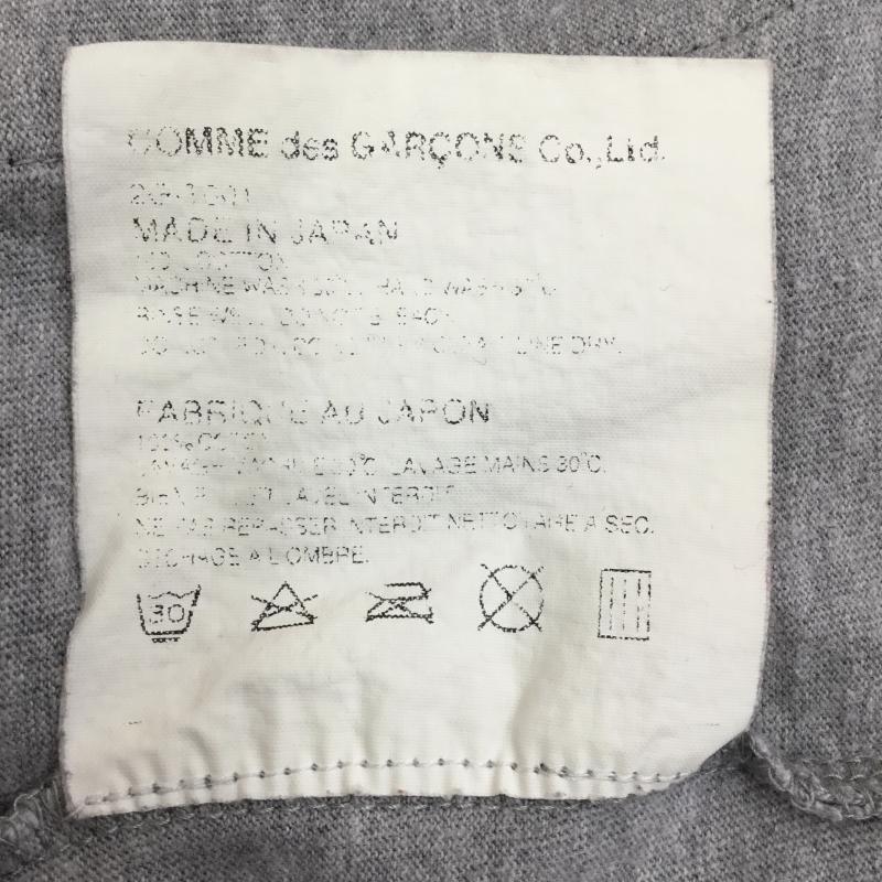 コムデギャルソン COMME des GARCONS Tシャツ 半袖 COMME des GARCONS POCKET M ロゴ、文字 灰 / グレー / メンズ USED 古着 中古 10133772