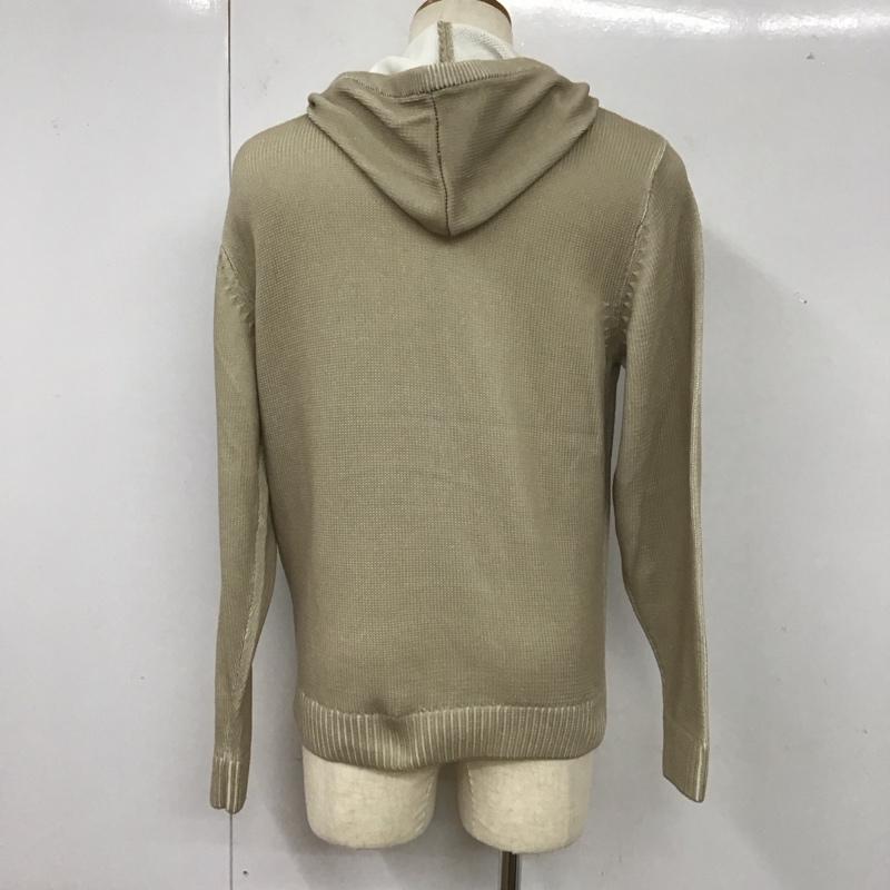 ザノースフェイス THE NORTH FACE パーカー 長袖 nm5pp72b PRINTEDHOODIE 長袖ニットカットソー プルオーバーパーカー M ロゴ、文字 ベージュ / ベージュ /  メンズ USED 古着 中古 10112825