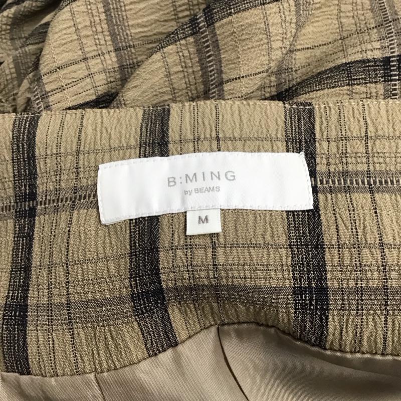 ビーミング バイ ビームス B:MING by BEAMS ワンピース ロングスカート キャミワンピース フレアスカート ノースリーブワンピース M チェック マルチカラー / マルチカラー / レディース USED 古着 中古 10134232