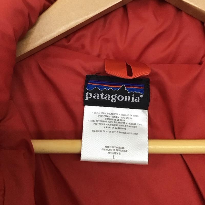 パタゴニア patagonia ジャケット、上着 ジャンパー、ブルゾン L 無地 橙 / オレンジ / レディース USED 古着 中古 10132225
