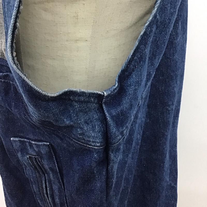 古着 USED ベスト ベスト デニムベスト フルジップ L 無地 青 / ブルー / メンズ USED 古着 中古 10122988