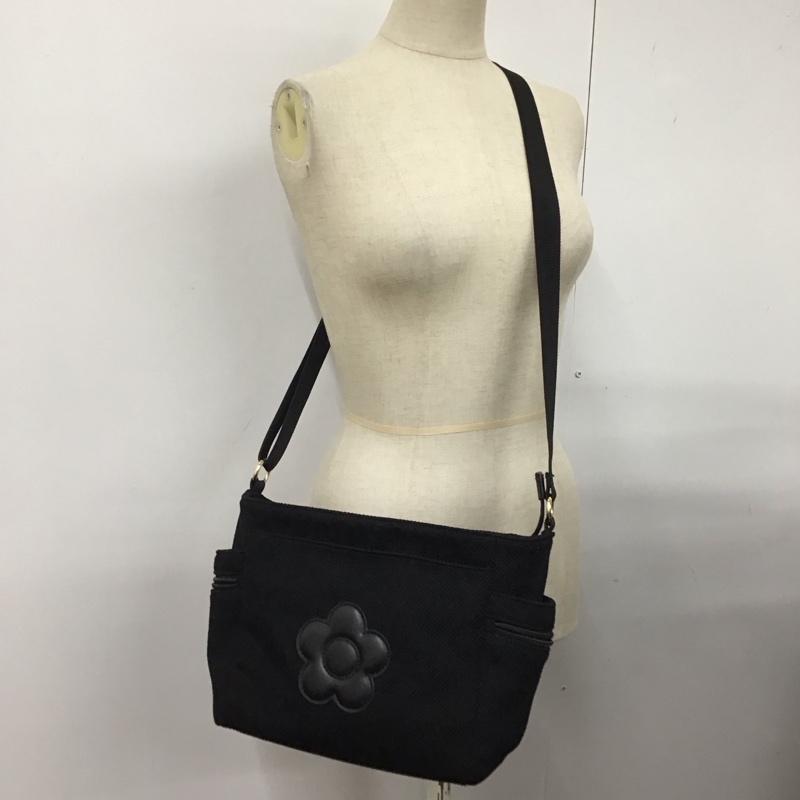 マリークヮント MARY QUANT ショルダーバッグ ショルダーバッグ ワンポイント 黒 / ブラック / レディース USED 古着 中古 10122530