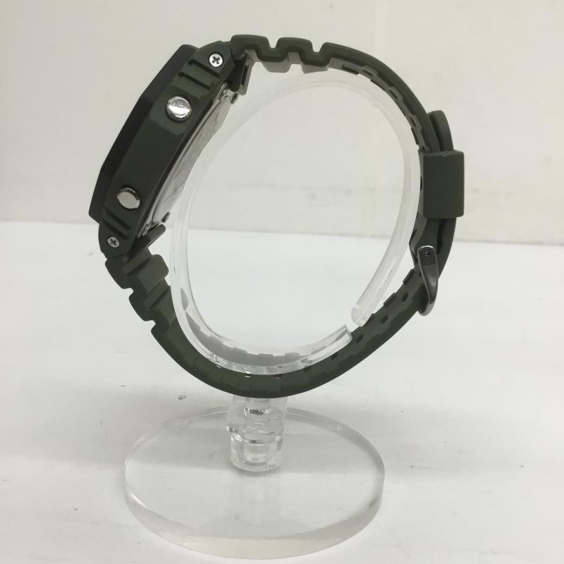 ジーショック G-SHOCK 腕時計 アナログ(クォーツ式) Utility Color GA-2110SU デジアナ ロゴ、文字 カーキ / カーキ / メンズ USED 古着 中古 10108209