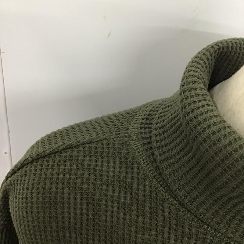 フリークスストア FREAK S STORE カットソー 長袖 長袖カットソー タートルネックカットソー ワッフル FREE 無地 カーキ / カーキ / レディース USED 古着 中古 10126940