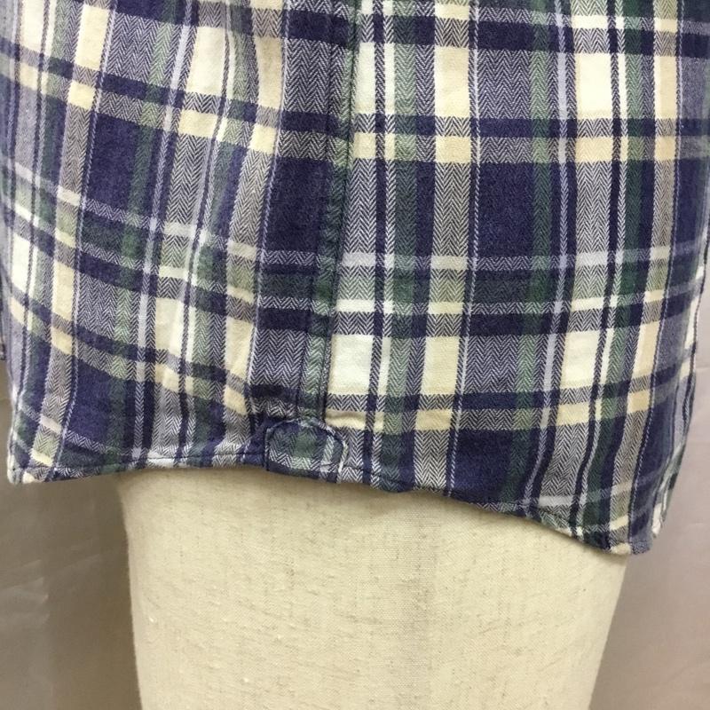 サンタスティック SANTASTIC! シャツ、ブラウス 半袖 半袖シャツ カラーシャツ 半袖カットソー チェックシャツ M チェック マルチカラー / マルチカラー /  メンズ USED 古着 中古 10112291