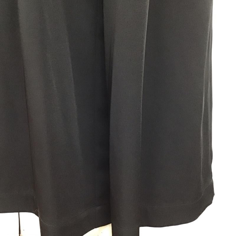 クイーンズコート QUEENS COURT パンツ ワークパンツ、ペインターパンツ 2210-91308 サスペンダー付きワイドパンツ カジュアルパンツ 1 無地 黒 / ブラック / レディース USED 古着 中古 10115181