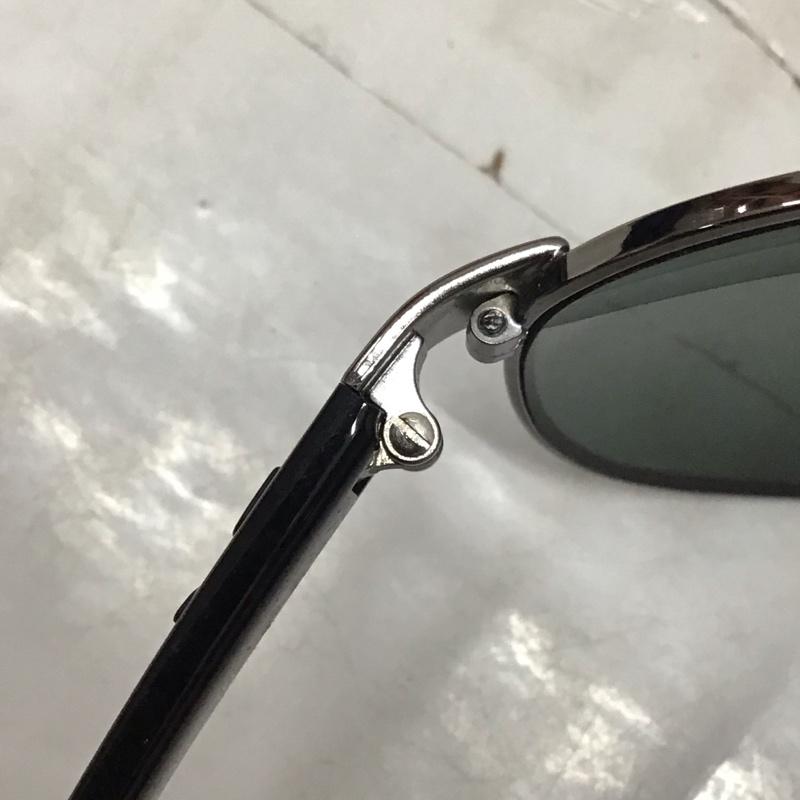 レイバン Ray-Ban めがね・サングラス サングラス RB3386 オーバル ロゴ、文字 黒 / ブラック / メンズ USED 古着 中古 10114536