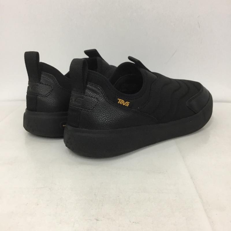 テバ Teva スニーカー スニーカー 1164490 ULTRA-COMF SLIP ON スリッポン 27cm 箱有 27.0cm ロゴ、文字 黒 / ブラック / メンズ USED 古着 中古 10133809