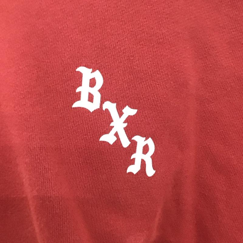 ボーンアンドレイズド BORN X RAISED パーカー 長袖 長袖パーカー フード付きパーカー プリントスウェット トレーナー XL ロゴ、文字 赤 / レッド /  メンズ USED 古着 中古 10119141