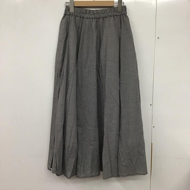 ショコラ フィネ ローブ chocol raffine robe スカート ロングスカート 6A16L0L0500 ボリュームロングスカート FREE チェック マルチカラー / マルチカラー /  レディース USED 古着 中古 10131882