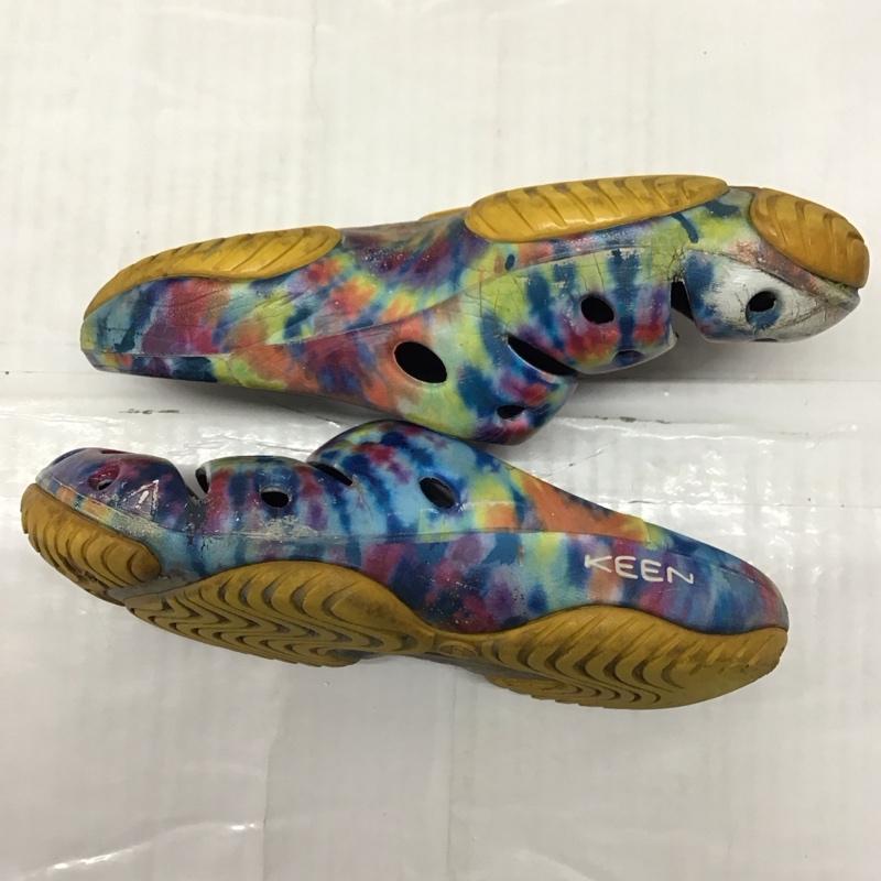 キーン KEEN サンダル サンダル 1014834 YOGUI ARTS FULL タイダイ サボ 24cm 24.0cm マルチカラー / マルチカラー / レディース USED 古着 中古 10116068