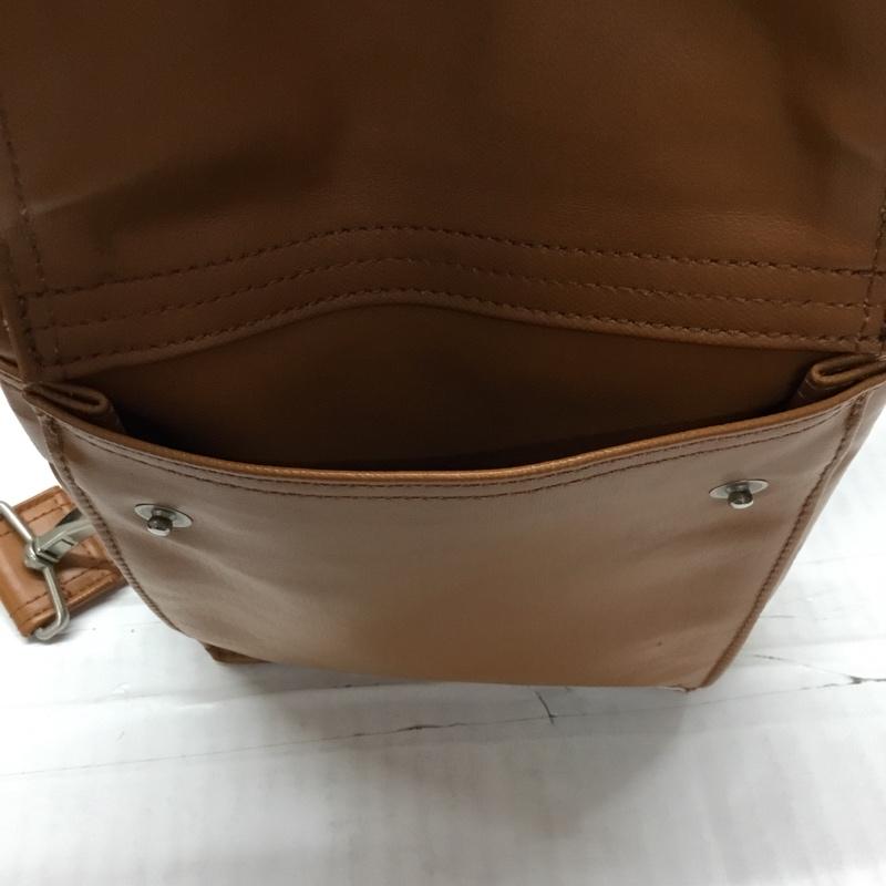 ポーター PORTER ボディバッグ ボディバッグ ワンショルダー SLING SHOULDER BAG FREE STYLE ロゴ、文字 キャメル / キャメル / メンズ USED 古着 中古 10110586