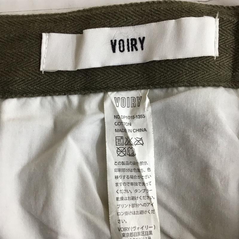 ヴォイリー VOIRY パンツ ワークパンツ、ペインターパンツ ワークパンツ ワイドパンツ カジュアルパンツ ミリタリーパンツ 無地 カーキ / カーキ / メンズ USED 古着 中古 10116580