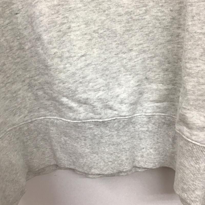 ジーナシス JEANASIS トレーナー 長袖 JS063853CF ヴィンテージウラケBIGプルオーバー FREE 無地 灰 / グレー / レディース USED 古着 中古 10129491