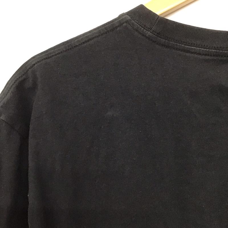 カーハート Carhartt Tシャツ 半袖 半袖カットソー プリントTシャツ クルーネックカットソー XXL 無地 黒 / ブラック / メンズ USED 古着 中古 10137666