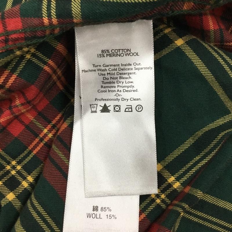 エディーバウアー Eddie Bauer シャツ、ブラウス 長袖 長袖シャツ カラーシャツ ポケットシャツ 長袖カットソー チェックシャツ M チェック マルチカラー / マルチカラー / メンズ USED 古着 中古 10114808
