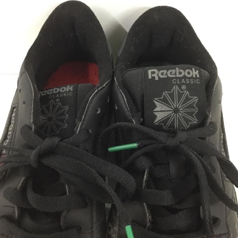リーボック Reebok スニーカー スニーカー DV6476 CLUB C 85 CW サイバーウォーズ 23.5cm 23.5cm ロゴ、文字 黒 / ブラック / レディース USED 古着 中古 10124607