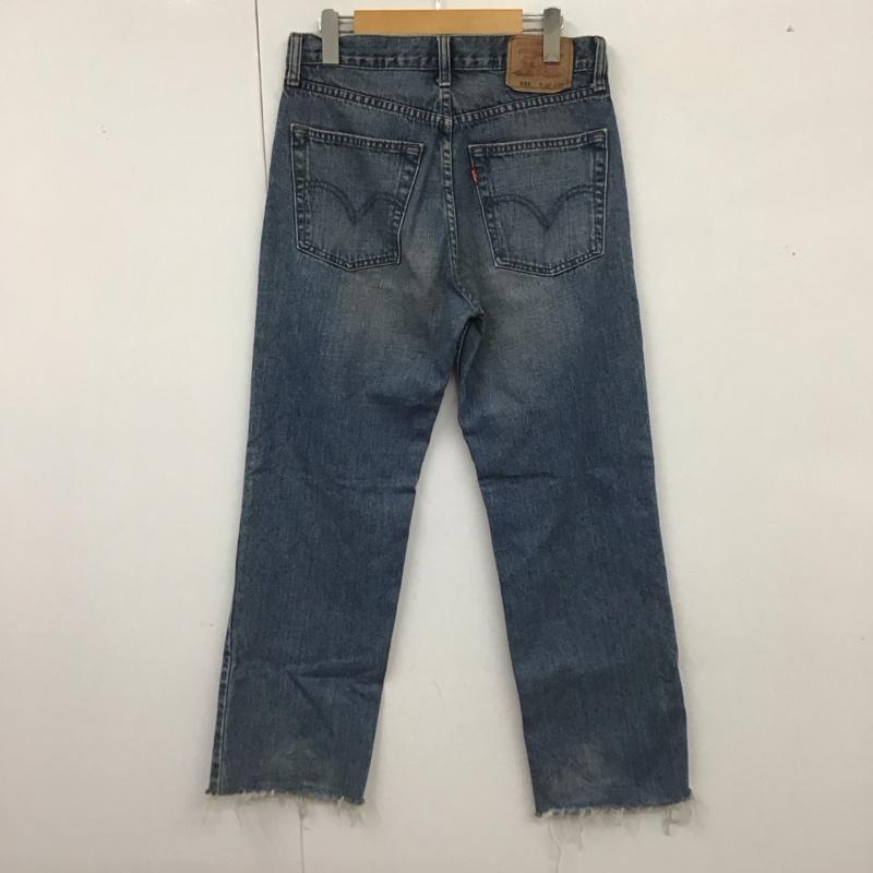 リーバイストラウスアンドコー Levi Strauss & co. パンツ デニム、ジーンズ デニムパンツ ストレートパンツ ワイドパンツ カジュアルパンツ 32インチ 無地 インディゴ / インディゴ /  メンズ USED 古着 中古 10124013