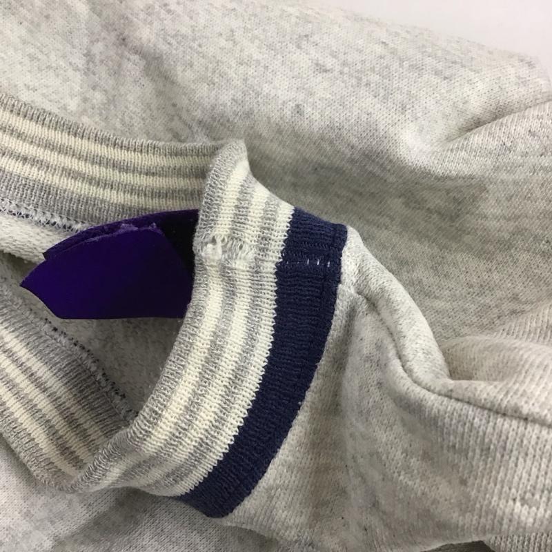 ジェーイーモーガン JEMORGAN トレーナー 長袖 長袖トレーナー スウェット クルーネック リブスウェットカットソー 90s 無地 灰 / グレー / メンズ USED 古着 中古 10124494