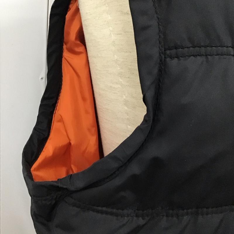 アバクロンビーアンドフィッチ ABERCROMBIE&FITCH ベスト ベスト ジップアップベスト ダウンベスト ノースリーブカットソー L 無地 黒 / ブラック / メンズ USED 古着 中古 10109811