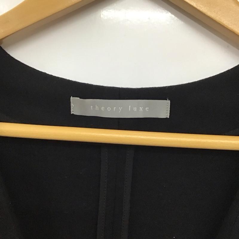 セオリーリュクス theory luxe ワンピース ロングスカート 03-4305030-050-038 BLOOMJERSEYDANCY ロングワンピース 38 無地 黒 / ブラック / レディース USED 古着 中古 10134131